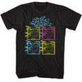 Black Street Fighter t-shirt featuring a Street Fighter Street Fighter Neon Hadoken design