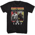 Black Street Fighter t-shirt featuring a Street Fighter Street Fighter-Ryu vs Ken 1987 design