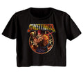 Street Fighter Ladies Crop Top - Street Fighter Lightning Ryu