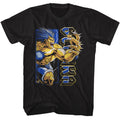 Black Street Fighter t-shirt featuring a Street Fighter Street Fighter 90s Style Blanka design
