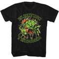 Black Street Fighter t-shirt featuring a Street Fighter Electric Thunder design