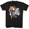 Black Street Fighter t-shirt featuring a Street Fighter Street Fighter Vega design