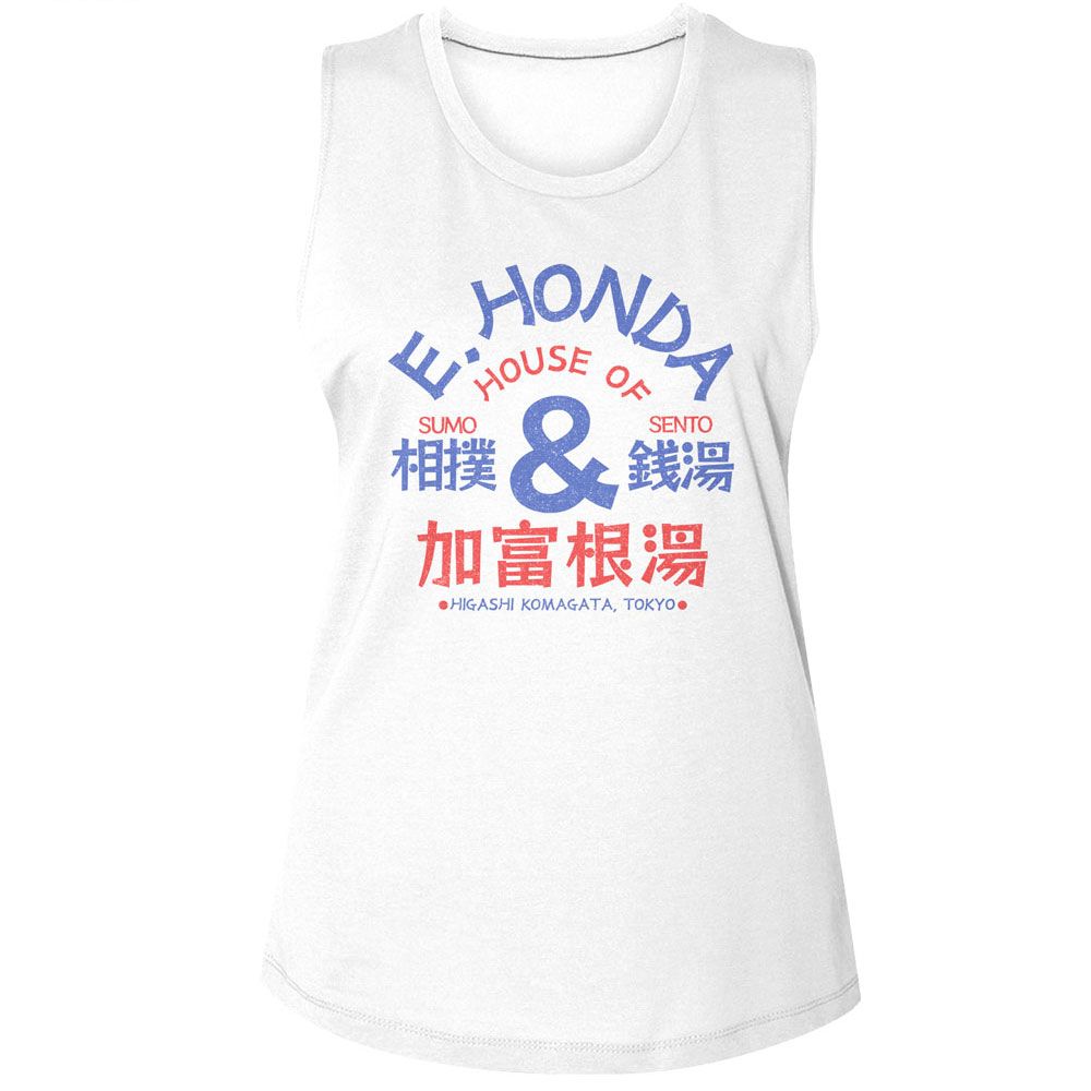 Street Fighter Ladies Muscle Tank - Sumo And Sento