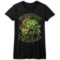 Street Fighter Ladies T-Shirt - Electric Thunder