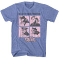 Light Blue Heather Street Fighter t-shirt featuring a Street Fighter Street Fighter Select Your Fighter design