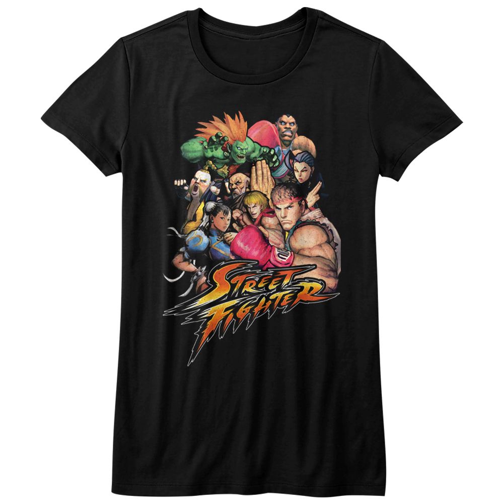 Street Fighter Ladies T-Shirt - Stftr