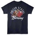 Navy Street Fighter t-shirt featuring a Street Fighter Street Fighter Us Boxing design