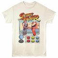 Natural Street Fighter t-shirt featuring a Game Buttons design