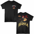 Black Street Fighter t-shirt featuring a Akuma Demon design