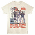 Natural Street Fighter t-shirt featuring a Victory Means Nothing design