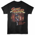 Black Street Fighter t-shirt featuring a Strongest Woman design