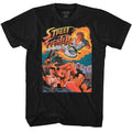 Black Street Fighter t-shirt featuring a Street Fighter Awesome design