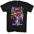 Black Street Fighter t-shirt featuring a Street Fighter Pro Tour 2 design