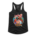 Street Fighter Ladies Racerback - Group Circle