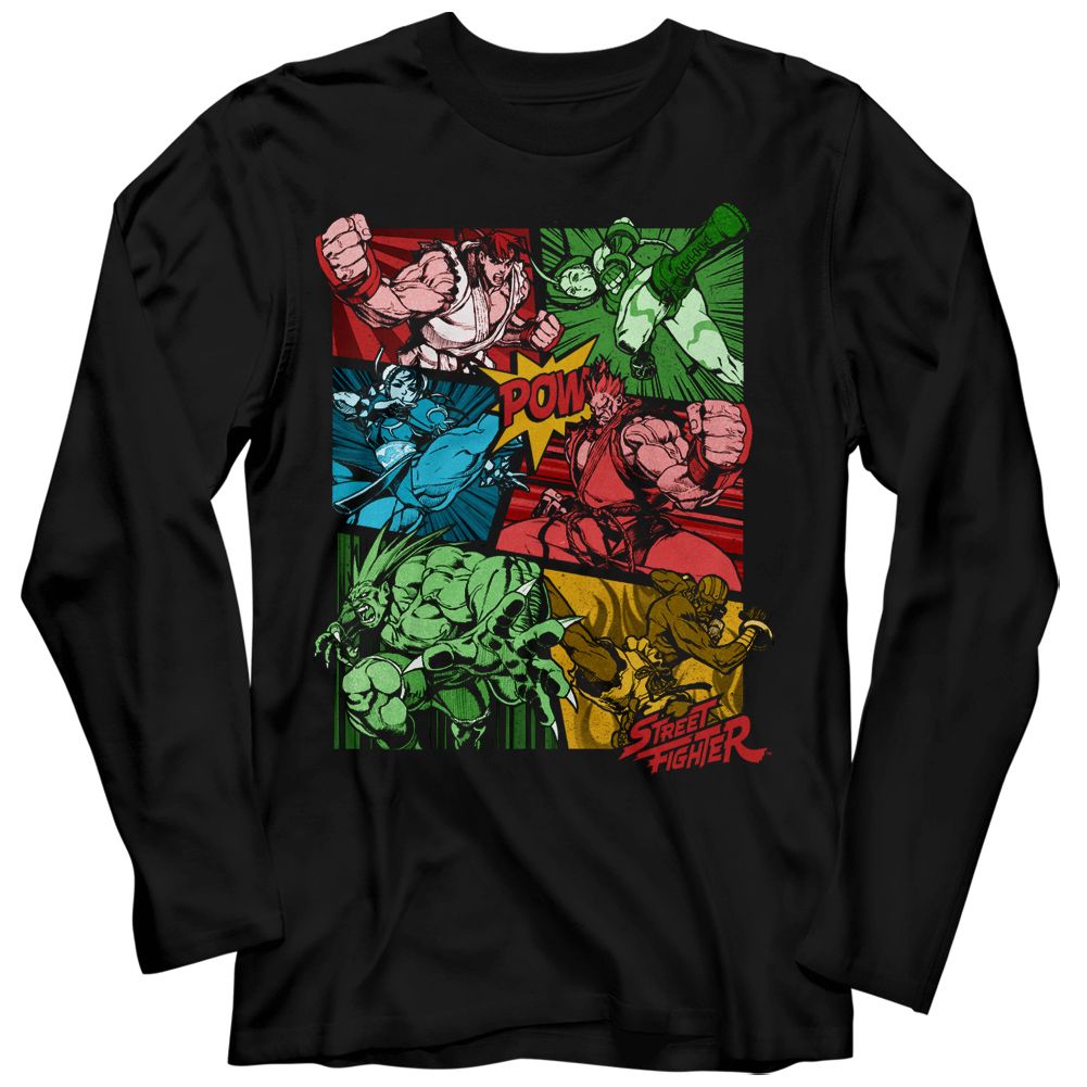 Street Fighter Long Sleeve T-Shirt - Comic
