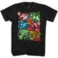Black Street Fighter t-shirt featuring a Street Fighter Comic design