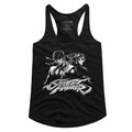 Street Fighter Ladies Racerback - Two Dudes