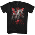 Black Street Fighter t-shirt featuring a Street Fighter Smoky V design