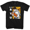 Black Street Fighter t-shirt featuring a Ryu design
