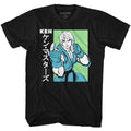 Black Street Fighter t-shirt featuring a Ken design