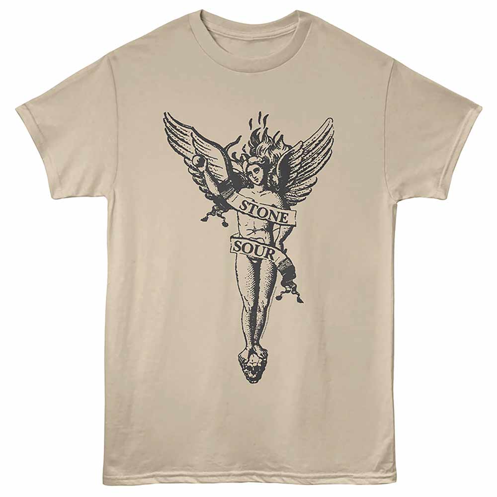 Angel Stone Sour t-shirt in sand