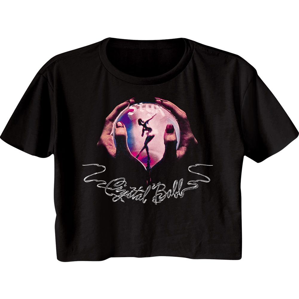 Styx Ladies Crop Top - Crystal Ball