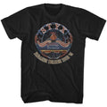 Black Styx t-shirt featuring a Styx Tour 81 design
