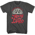 Smoke Gray Sun Records t-shirt featuring a Jerry Lee Lewis Goodness Gracious design