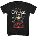 Black Sun Records t-shirt featuring a Roy Orbison Guitar Shades design