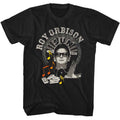 Black Sun Records t-shirt featuring a Roy Orbison Dominos design