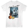White Syd Barrett t-shirt featuring a Syd Barrett Oranges design