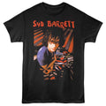 Black Syd Barrett t-shirt featuring a Syd Barrett Stripey design