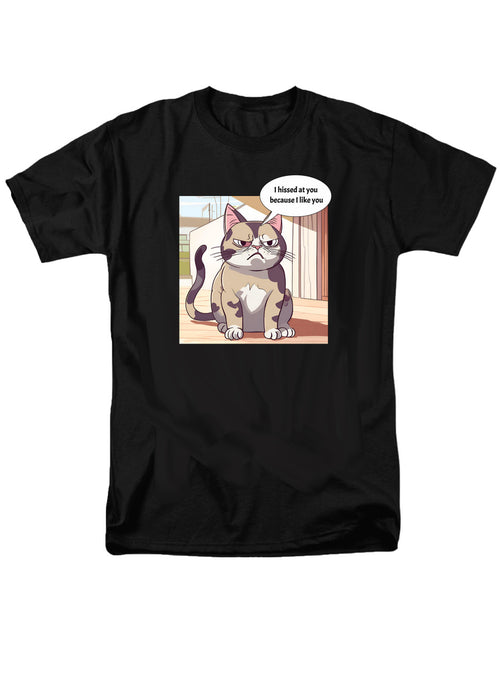 Black Sassy Cat T-Shirt
