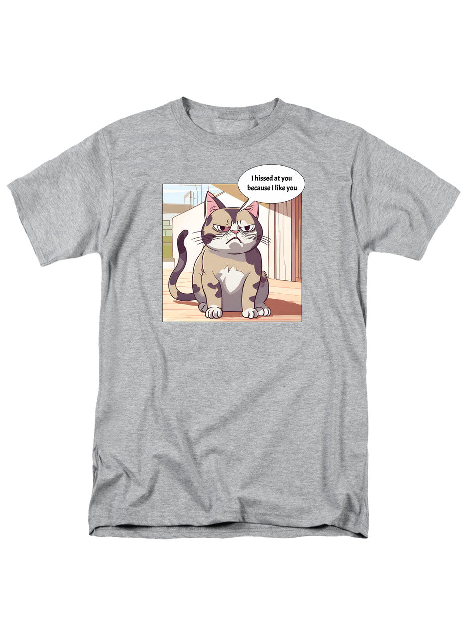 Gray Sassy Cat T-Shirt