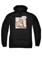 Black Sassy Cat Hoodie