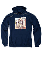 Navy Sassy Cat Hoodie