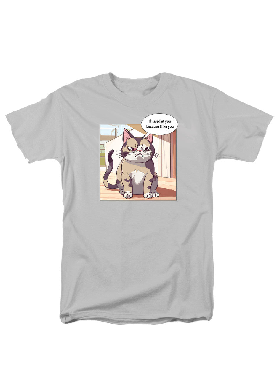 White Sassy Cat T-Shirt