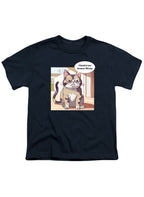Navy Sassy Cat Youth/Toddler T-Shirt