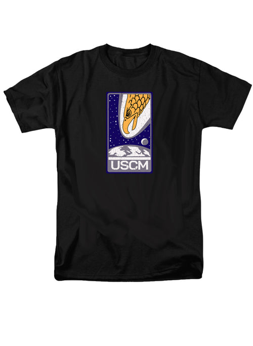 Black Screaming Eagle Emblem T-Shirt