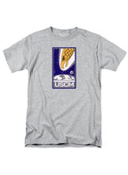 Gray Screaming Eagle Emblem T-Shirt