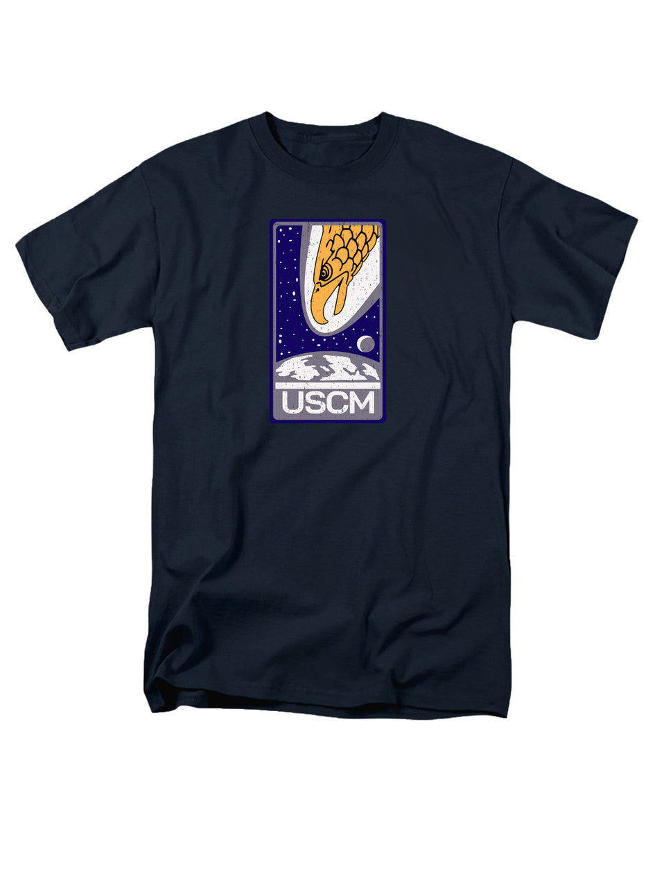 Navy Screaming Eagle Emblem T-Shirt