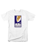 White Screaming Eagle Emblem T-Shirt