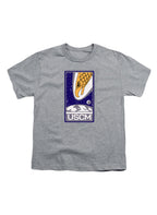 Gray Screaming Eagle Emblem Youth/Toddler T-Shirt