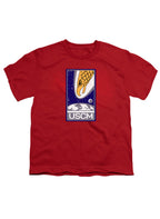 Red Screaming Eagle Emblem Youth/Toddler T-Shirt