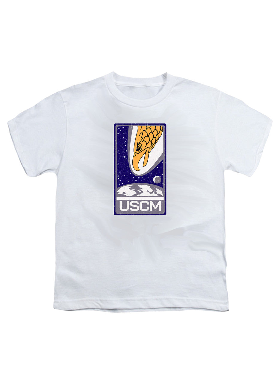 White Screaming Eagle Emblem Youth/Toddler T-Shirt