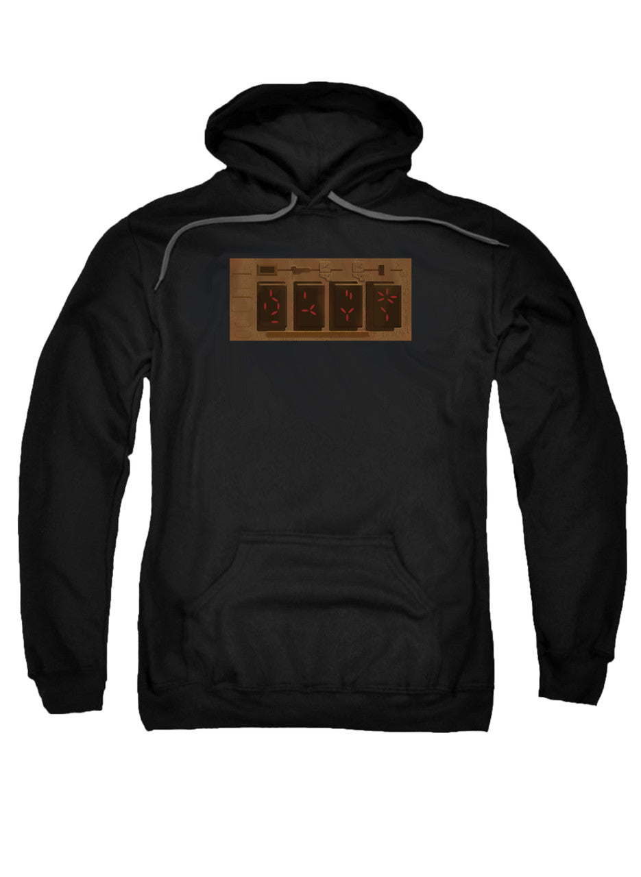 Black Self Destruct Hoodie