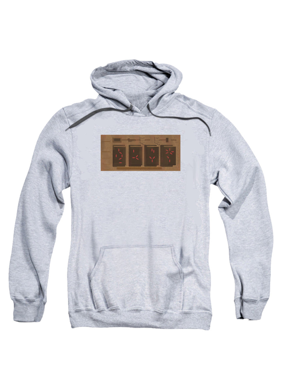 Gray Self Destruct Hoodie