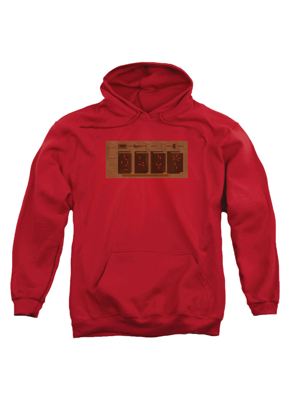 Red Self Destruct Hoodie