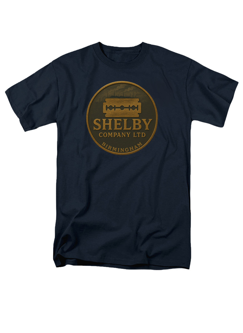 Navy Shelby Company Emblem T-Shirt