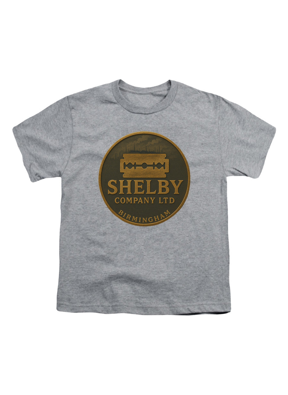 Gray Shelby Company Emblem Youth/Toddler T-Shirt